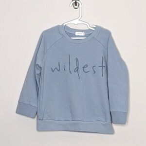 Jamie Kay Blue 'wildest' Sweatshirt